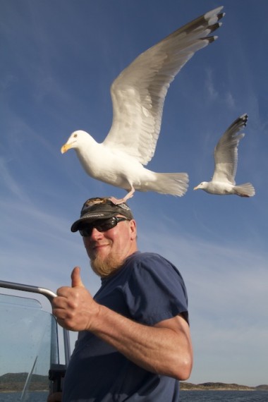 Ole with his friends