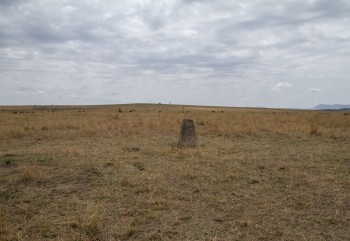 Kenya Tanzania Border Marker